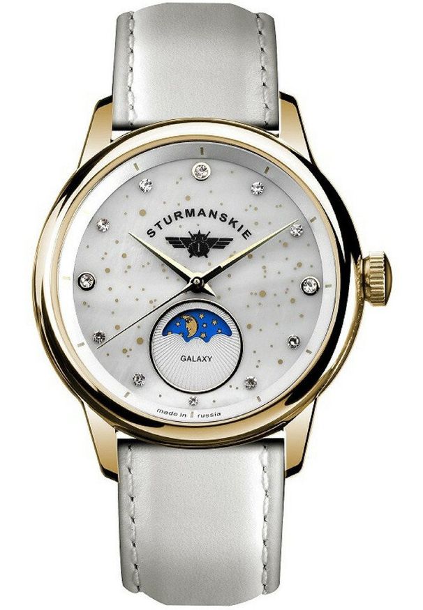Zegarek damski Sturmanskie 9231-5366195 biały. Kolor: biały