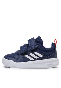 Adidas - adidas Buty Tensaur I S24053 Granatowy. Kolor: niebieski. Materiał: skóra #6