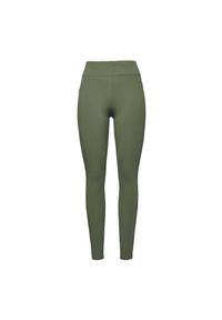 Damskie legginsy Black Diamond Session. Kolor: czarny, zielony, wielokolorowy. Sport: turystyka piesza