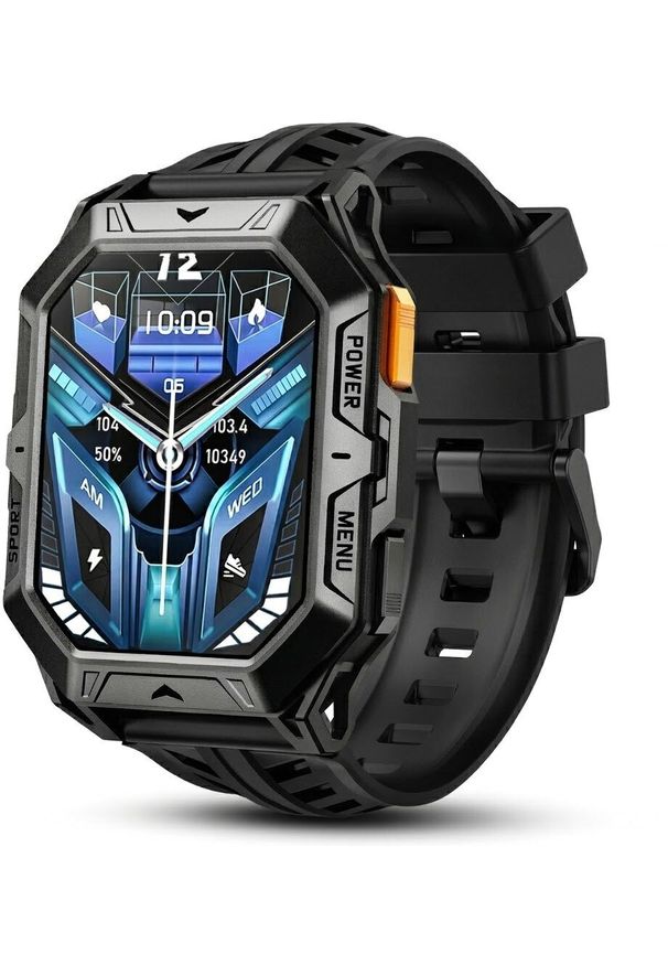Smartwatch Rubicon Smartwatch męski AMOLED z rozmowami Bluetooth, bateria 1000 mAh Rubicon RNCF24-2. Rodzaj zegarka: smartwatch