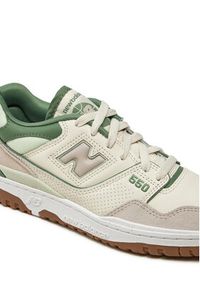 New Balance Sneakersy BBW550HK Beżowy. Kolor: beżowy. Materiał: skóra, zamsz