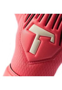 T1TAN - Rękawice bramkarskie dla dzieci Rebel 2.0 Fluo Pink Junior. Kolor: różowy