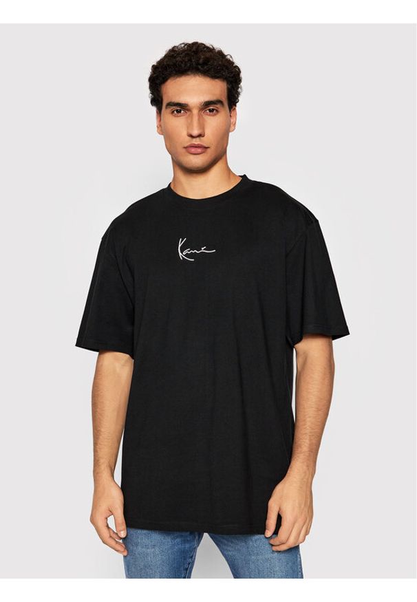 Karl Kani T-Shirt Small Signature 6060584 Czarny Regular Fit. Kolor: czarny. Materiał: bawełna