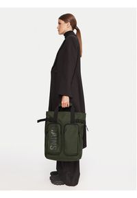 Rains Plecak Texel Tote 14240 Khaki. Kolor: brązowy. Materiał: materiał #3