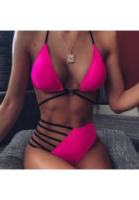 Intica - Strój kąpielowy asymetryczny podkreślający sylwetkę plażowy Aurel. Kolor: wielokolorowy. Materiał: materiał #1