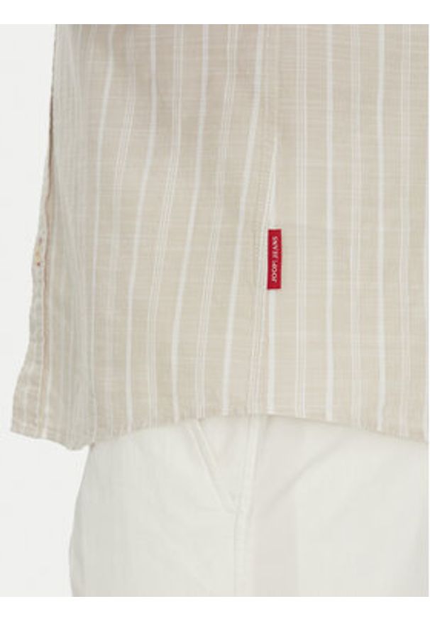 JOOP! Jeans Koszula 15 JJSH-63Hedde 30045982 Beżowy Regular Fit. Kolor: beżowy. Materiał: bawełna
