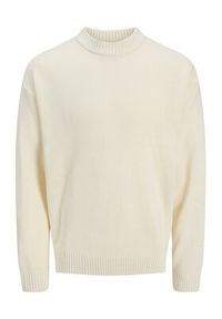 Jack & Jones - Jack&Jones Sweter Urban 12278942 Écru Relaxed Fit. Materiał: bawełna #7