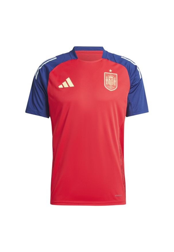 Adidas - Koszulka treningowa Espagne Euro 2024. Kolor: czerwony. Sport: piłka nożna