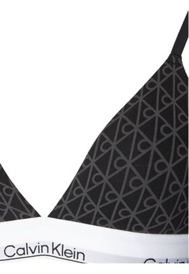 Calvin Klein Underwear Biustonosz braletka LV00QF8498 Czarny. Kolor: czarny. Materiał: bawełna