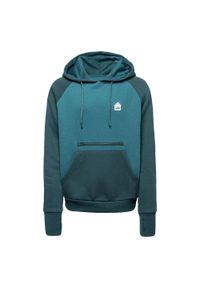 Elbrus - Dziecięca Bluza Z Kapturem Rafne. Typ kołnierza: kaptur. Kolor: niebieski, zielony, wielokolorowy #1