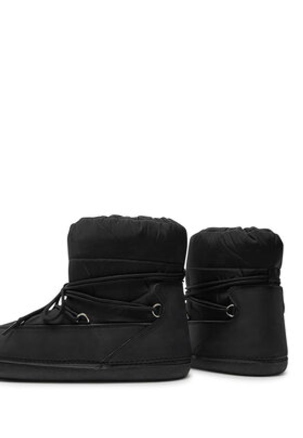 Athlecia Śniegowce Afrai W Boots EA244404 Czarny. Kolor: czarny. Materiał: skóra