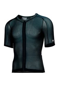 SIXS - Koszulka rowerowa Serra. Kolor: czarny. Materiał: skóra. Sezon: lato