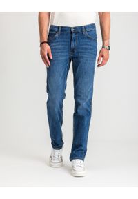 Męskie Spodnie Jeansowe Mustang Style Tramper Straight Denim Blue 1017121 5000 782 #5