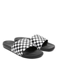 Klapki męskie Vans MN LA Costa Slideon. Zapięcie: bez zapięcia. Kolor: czarny, wielokolorowy. Materiał: materiał. Szerokość cholewki: normalna. Sport: turystyka piesza, pływanie, fitness