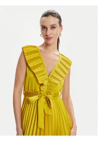 Dixie Sukienka wieczorowa A319J044 Żółty Regular Fit. Kolor: żółty. Materiał: syntetyk. Styl: wizytowy #2