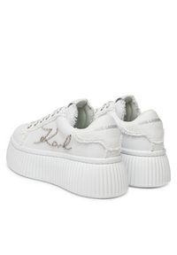 Karl Lagerfeld - KARL LAGERFELD Sneakersy KL42372S Biały. Kolor: biały. Materiał: materiał #3