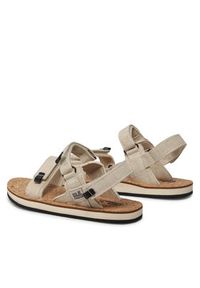 Jack Wolfskin Sandały Ecostride 2 Sandal W 4051771 Beżowy. Kolor: beżowy. Materiał: materiał #7