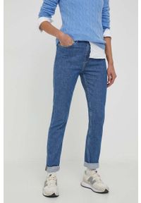 TOMMY HILFIGER - Tommy Hilfiger jeansy damskie kolor niebieski. Kolor: niebieski #1