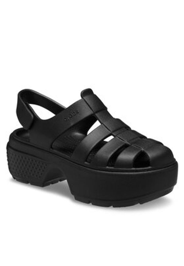 Crocs Sandały Stomp Fisherman Sandal 209938 Czarny. Kolor: czarny