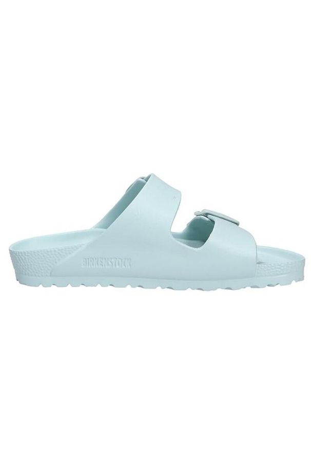 Klapki damskie Birkenstock Arizona Eva. Zapięcie: klamry. Kolor: zielony. Materiał: materiał, syntetyk. Sezon: lato. Sport: turystyka piesza