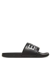 Klapki EA7 Emporio Armani. Kolor: czarny