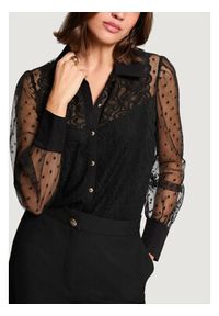 Morgan De Toi Sweter 261-TMUSIC Czarny Classic Fit. Kolor: czarny #4