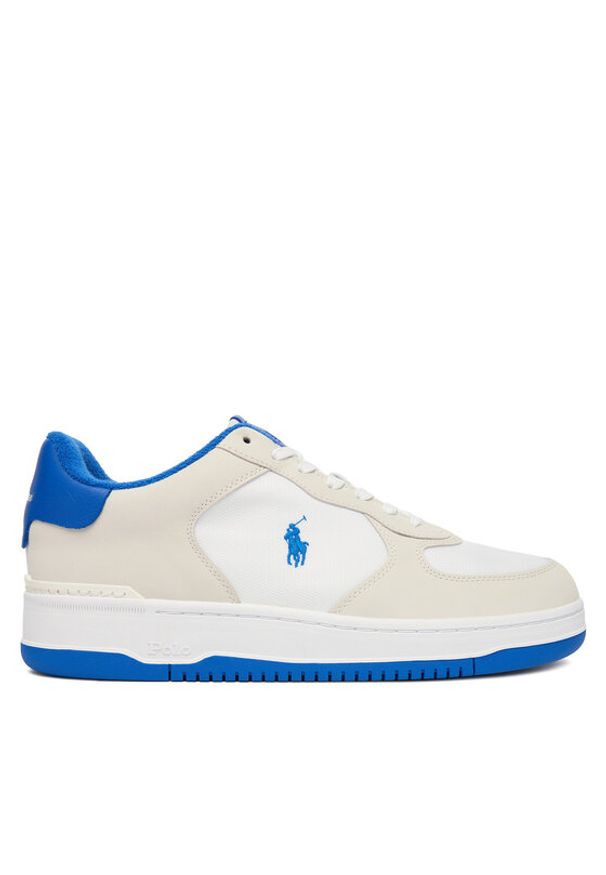 Polo Ralph Lauren Sneakersy 809P01625001 Biały. Kolor: biały. Materiał: zamsz, skóra