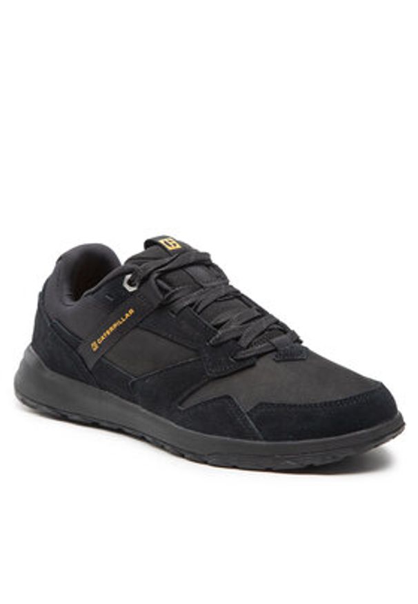 CAT Footwear Sneakersy Quest Runner P110713 Czarny. Kolor: czarny. Materiał: skóra