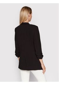 DKNY Marynarka P9RCAAWI Czarny Regular Fit. Kolor: czarny. Materiał: syntetyk #4