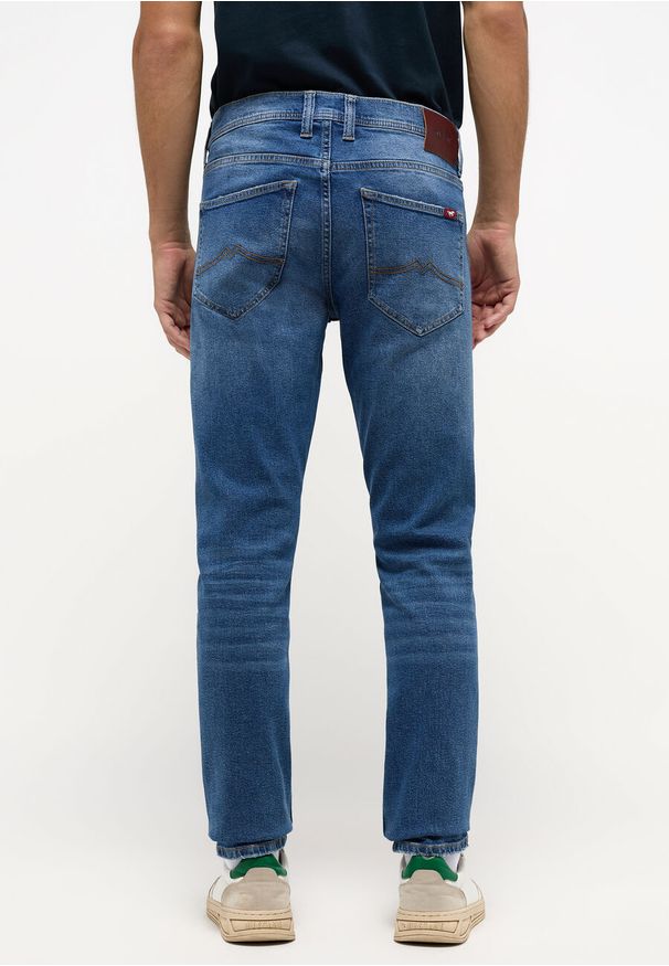 Mustang - MUSTANG OREGON SLIM MĘSKIE SPODNIE JEANSOWE DENIM BLUE 1014595 5000 684