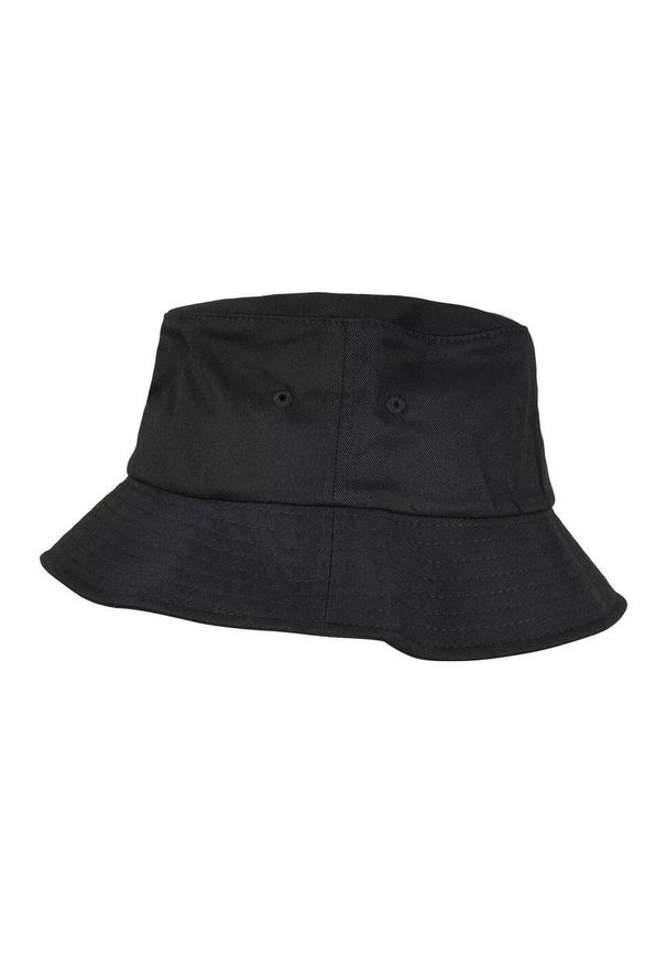 FLEXFIT - Czapka Rybaczka Organiczna Bawełna. Kolor: czarny. Materiał: bawełna