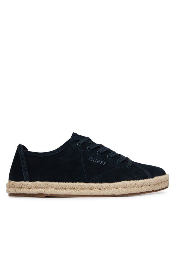 Guess Espadryle FMJMAL SUE12 Granatowy. Kolor: niebieski. Materiał: skóra, zamsz