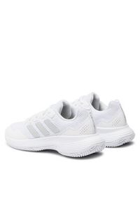 Adidas - adidas Buty Gamecourt 2.0 Tennis HQ8476 Biały. Kolor: biały. Materiał: materiał #5