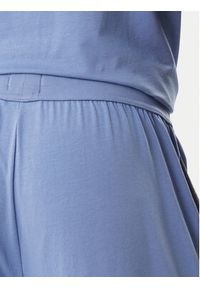 BOSS Spodnie dresowe Mix&Match 50515305 Błękitny Regular Fit. Kolor: niebieski. Materiał: bawełna #5