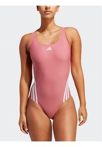 Adidas - adidas Strój kąpielowy adidas 3-Stripes Swimsuit IB5993 Różowy. Kolor: różowy. Materiał: syntetyk #1