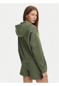 Hunter Bluza Liza HARW0044242 Khaki Cropped Fit. Kolor: brązowy. Materiał: bawełna #5