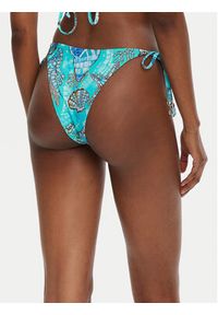 Seafolly Dół od bikini La Mer 40651-214 Turkusowy. Kolor: turkusowy. Materiał: syntetyk #4