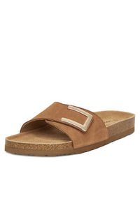 Lasocki Klapki CEO-HYSC0122056-1 Brązowy. Kolor: brązowy. Materiał: zamsz, skóra #4