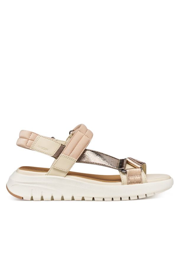 Geox Sandały D Flextride S D65BSD 0BCBN C1S5M Kolorowy. Materiał: skóra. Wzór: kolorowy