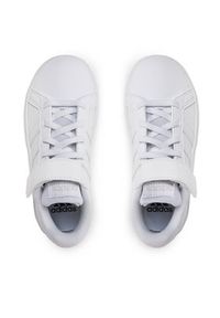 Adidas - adidas Buty Grand Court 2.0 El K FZ6160 Biały. Kolor: biały #4