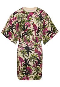 Adidas - adidas Sukienka codzienna Farm Rio KD2193 Kolorowy Oversize. Okazja: na co dzień. Materiał: bawełna. Wzór: kolorowy. Typ sukienki: oversize, proste. Styl: casual #4