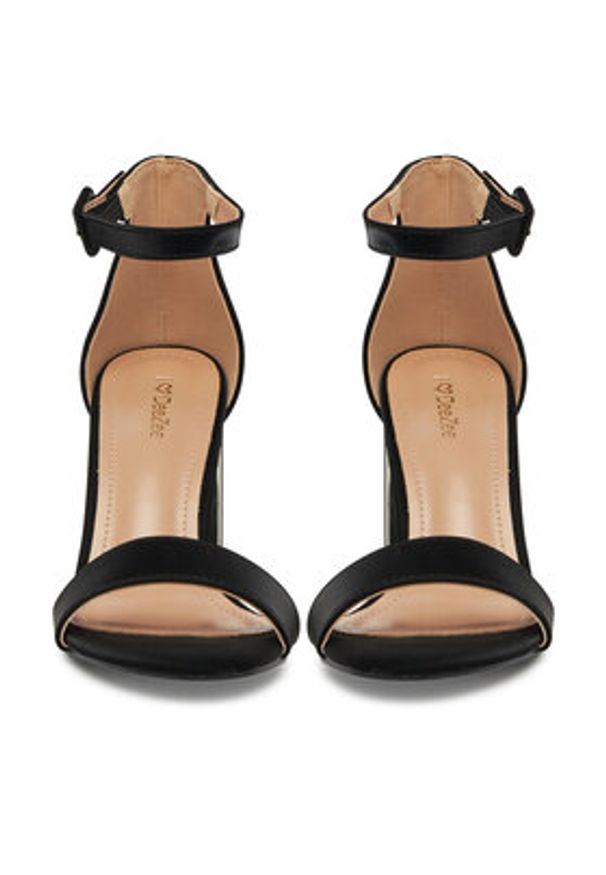 DeeZee Sandały DF-7154-26-82837 Czarny. Kolor: czarny. Materiał: materiał