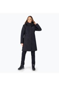 Płaszcz przeciwdeszczowy damski Marmot Chelsea Coat. Kolor: czarny. Materiał: puch