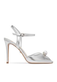 Gino Rossi - Sandały GINO ROSSI. Kolor: srebrny #1
