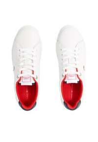 TOMMY HILFIGER - Tommy Hilfiger Sneakersy Essential Elevated Court Sneaker FW0FW07685 Écru #3