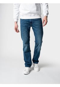Pepe Jeans Jeansy "Kingston Zip" | PM206468HN12 | Kingston Zip | Mężczyzna | Niebieski. Okazja: na co dzień. Kolor: niebieski. Wzór: aplikacja. Styl: casual