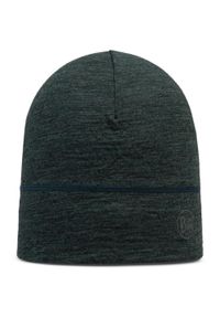 Buff - Czapka BUFF MERINO LIGHTWEIGHT BEANIE MULTISTRIPES FOREST. Kolor: szary, zielony, wielokolorowy. Materiał: wełna. Styl: sportowy