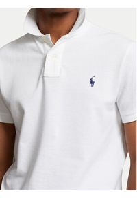 Polo Ralph Lauren Polo Core Replen 710666998 Biały Custom Slim Fit. Typ kołnierza: polo. Kolor: biały. Materiał: bawełna #5