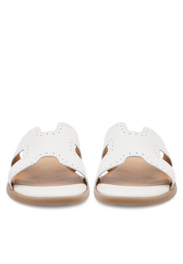 Lasocki Klapki WI16-FOXI-74 Biały. Kolor: biały. Materiał: skóra