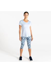 DARE 2B - Vigilant damska sportowa koszulka. Kolor: niebieski. Sport: turystyka piesza, fitness